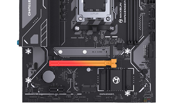 Placa Mãe Maxsun Challenger B650M WI-FI, Chipset B650, AMD Placa Mãe Maxsun Challenger B650M WI-FI, Chipset B650, AMD